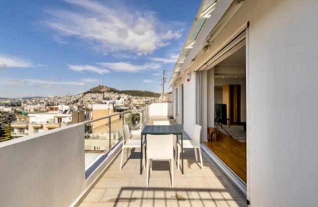 Pratinou Penthouse Apartment Athens Exterior photo
